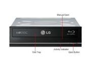 LG 14X Blu Ray Burner SATA Interface Buffer 4MB 3D Playback OEM WH14NS40 Bulk Drive