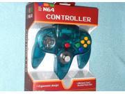 One ICE BLUE New Controller for Nintendo 64 Funtastic N64 JoyPad