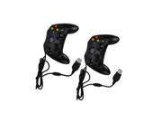 Black Wired Game Pad Joypad Remote Controller for Microsoft Xbox 360 Console