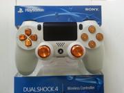 WHITE CHROME CONTROLLER BRAND FOR SONY PS4
