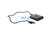 USB 2.0 All in 1 SD MMC CF MS Memory Card Cord Reader Writer 480Mbps Black