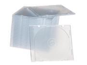 200 pcs New Clear Single Slim CD DVD Jewel Case 5.2mm