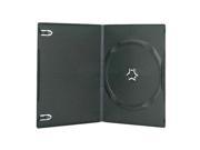 100 pcs Black Single Slim CD DVD Case 7mm