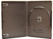 New 100 Standard Black Single CD DVD Case 14MM Movie Box