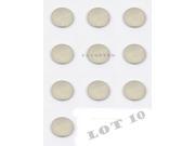 Lot 10 LIR2032 CR2032 Rechargeable Lithium-Ion Rtc Bios Backup Cmos Battery Lot 10 LIR2032 CR2032 Rechargeable Lithium-Ion Rtc Bios Backup Cmos Battery