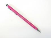 2 in1 Capacitive Touch Screen Stylus w Ball Point Pen For iPhone iPad iTouch Rose Buy 1 Get 1 Free!