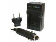 WASABI POWER 2 BATTERIES 110 240V HOME CAR CHARGER FOR GoPro HERO3 HERO3
