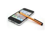 2 Pcs Capacitive Touch Screen Stylus Pen For iPad iPhone Samsung HTC Tablet PC Orange