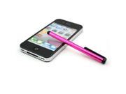 2 Pcs Capacitive Touch Screen Stylus Pen For iPad iPhone Samsung HTC Tablet PC Pink