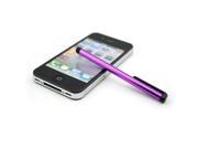 2 Pcs Capacitive Touch Screen Stylus Pen For iPad iPhone Samsung HTC Tablet PC Purple