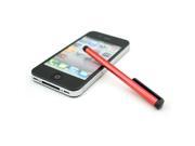 2 Pcs Capacitive Touch Screen Stylus Pen For iPad iPhone Samsung HTC Tablet PC Red