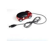 New USB 3D Car Shape Red Optical mouse Mice for Laptop PC