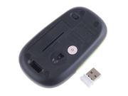 E buy World New 2.4GHz Slim Mini Wireless Optical Wheel Mouse For Laptop Black USB 2.0 Receiver