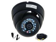 VideoSecu CCTV Surveillance Infrared Night Vision Weatherproof Outdoor Indoor Security Camera 1 3 CCD 480TVL 3.6mm Wide Angle View with Power and Cable CF8