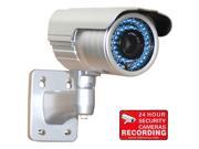 VideoSecu IR Night Vision Outdoor Indoor Weatherproof Security Camera 1 3 inch Pixim DPS 690 TV Line 48 Infrared LEDs 4 9mm Varifocal Lens OSD for CCTV Surveill