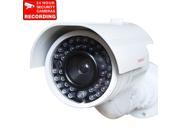 VideoSecu Dummy Fake Infrared LEDs Flashing Light CCTV Surveillance Security Camera with Free Decal WL4