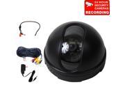 VideoSecu Dome Indoor Security Camera Built in Sony CCD 480TVL 3.6mm Wide Angle Lens with Power Supply Cable and Audio Microphone for CCTV Home Surveillance DV