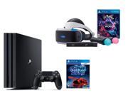 PlayStation VR Bundle 3 Items VR Bundle PlayStation 4 Pro 1TB VR Game Disc PSVR Battlezone