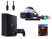 PlayStation VR Start Bundle 5 Items VR Start Bundle PS 4 Pro 1TB VR game disc PSVR Until Dawn Rush of Blood