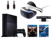 PlayStation VR Bundle 4 Items VR Headset Playstation Camera PlayStation 4 Call of Duty Black Ops III VR Game Disc PSVR DriveClub