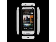 4200mAh Smart View External Backup Battery Case for HTC ONE M7