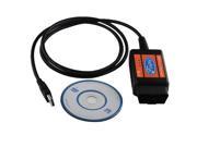 USB Car Diagnostic Code Reader Scanner Scan Tool Cable for Ford