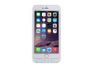 8200mAh External Battery Power Pack Case for iPhone 6 Plus 5.5 inch White