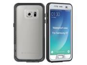 NEW Ultrathin IPX68 Waterproof Protective Case Underwater Snow-Resistant Dustproof Shockproof Fully Sealed Shell For Samsung Galaxy S7 - White