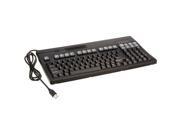 Unitech K2714U B Dual Track Keyboard Black