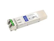 AddOn Finisar FTLX4213M3BCL Compatible TAA compliant 10GBase ZR SFP Transceiver SMF; 1550nm; 120km; LC; DOM