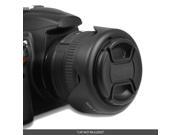 58MM Flower Rubber Reversible Lens Hood for Canon DSLR Cameras 18 55mm