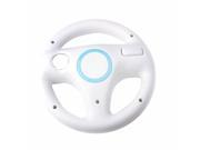 Steering Wheel for Nintendo Wii Mario Kart Racing Game Remote Controller White NEW