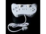 White Classic Pro Controller For Nintendo Wii Remote Wireless joypad gamepad NEW