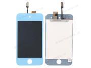 New Replacement A1367 Screen LCD Digitizer Assembly for iPod Touch 4 Light Blue
