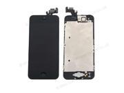New Replacement Touch Digitizer Screen LCD Assembly Button Front Camera for iPhone 5 Black