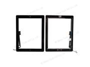 New Replacement Touch Digitizer Frame Home Button Assembly for iPad 4 Black USA
