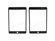 New Replacement Black Front Screen Glass Lens for iPad mini No Digitizer
