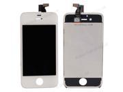 New Replacement Cost effective LCD Touch Screen Bezel Frame Assembly for iPhone 4S White