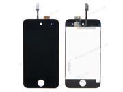 New Replacement for iPod Touch 4 Front Housing LCD Touch Digitizer Glass Screen Assembly Black
