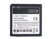 New Replacement 1800mAh Battery Accessories for T Mobile HTC Amaze 4G EVO 3D BLACK