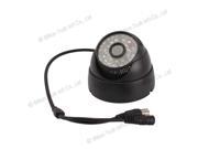 Surveillance Security Camera 48 LED IR Color CCD Indoor Dome CCTV Video System