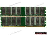 2GB KIT 2 x 1GB PC2700 DDR 333MHz 184 Pin DIMM Desktop Memory eMachines T2862 Ship from US