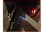 2 X LED Car door Welcome laser projector Logo For Audi Emblem Ghost Shadow light