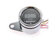 Motorcycle 2 in 1 Speedometer Tachometer Speed Fuel Gauge Digital LED Display