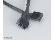 30cm Akasa PWM Fan Extension Cable 4 pin AK CBFA01 30