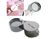 Foldling Pocket Jewellers Loupe 30 X 21mm Magnifying Eye Glass Magnifier