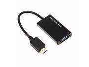 HDMI to VGA AV Adapter Plug and play Hd 1080p Audio Video Output for Laptop PC