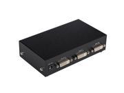 MT DV2H 2 Port DVI Splitter Distributor Video Sharing 1 input to 2 output multiple LCD monitor Synch Display