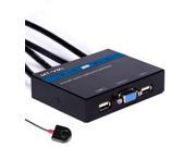 MT 481KL 4 Port Auto Smart USB VGA KVM Switch with Remote Extension Switcher Panel High Resolution