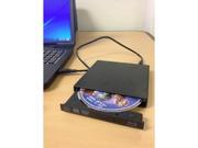 New Black USB External Blu Ray Combo Drive CD DVD Burner 2x BD Player PC Mac